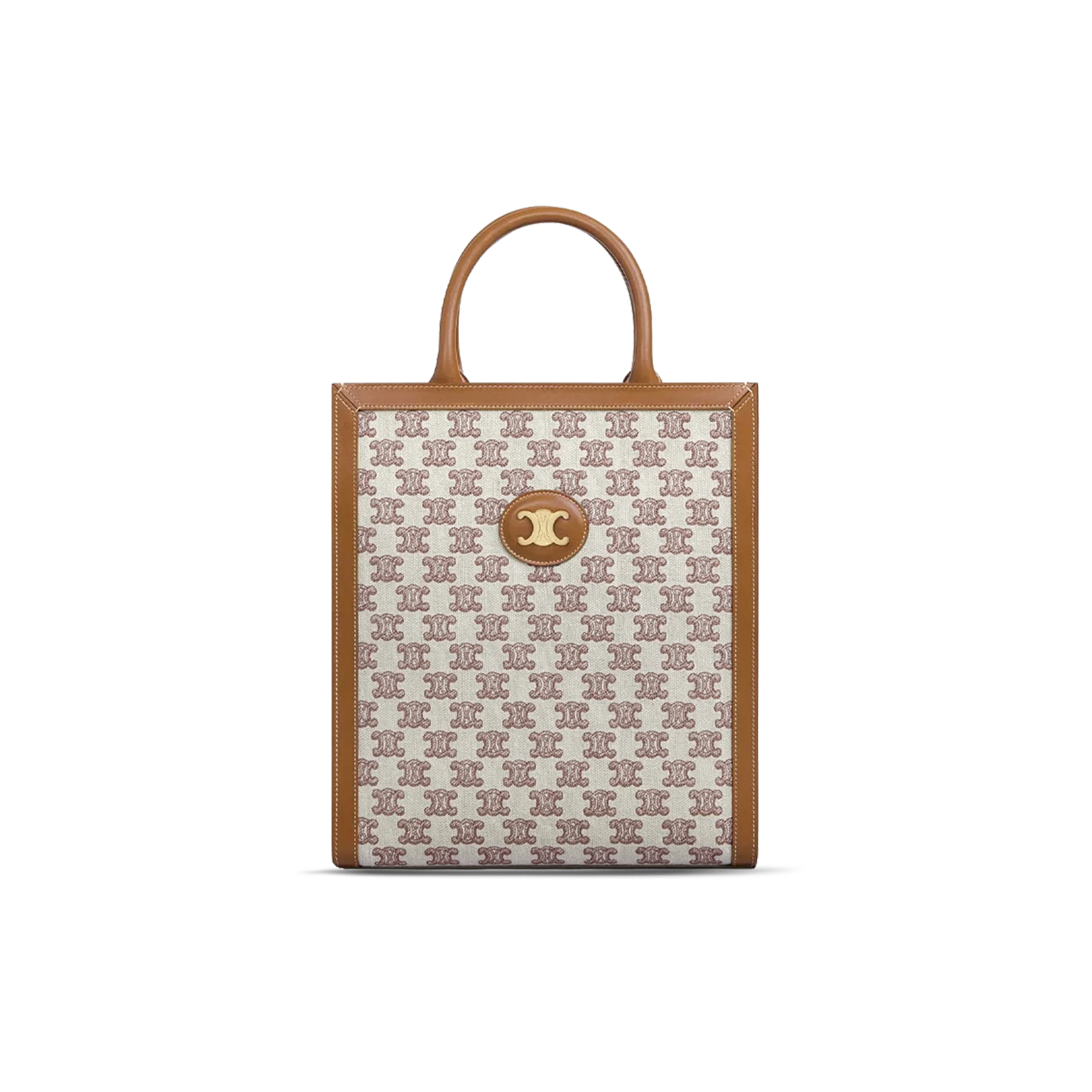 C*LI*E MINI VERTICAL CABAS IN TRIOMPHE CANV*AS WITH C*LI*E PRINT 194352CS8.25VS (33*28.5*8cm)